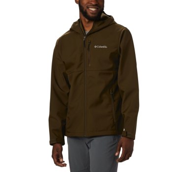 Pánské Bundy Columbia Ascender Hooded Softshell Olivy Zelené JRKFVA634